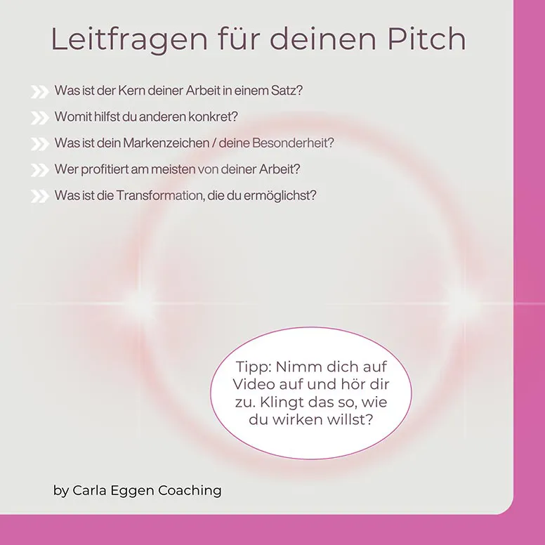 Elevator Pitch für Führungskräfte, stark auftreten und überzeugen, Carla Eggen